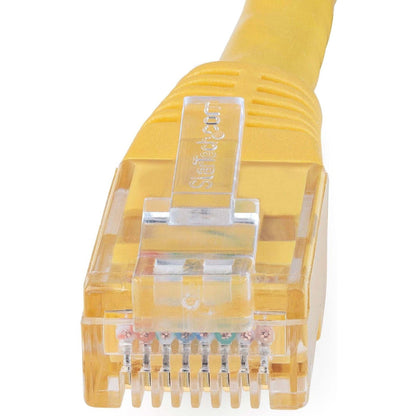 StarTech.com 15ft CAT6 Ethernet Cable - Yellow Molded Gigabit - 100W PoE UTP 650MHz - Category 6 Patch Cord UL Certified Wiring/TIA