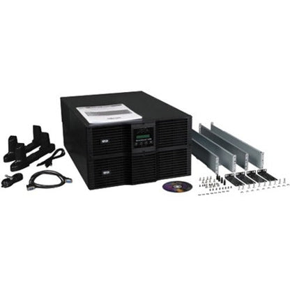 Tripp Lite UPS Smart Online 10000VA 9000W Rackmount 10kVA 200-240V USB DB9 Manual Bypass Switch Hot Swap 6URM