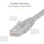 3FT GRAY CAT6 ETHERNET CABLE   