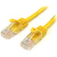 6FT YELLOW CAT5E CABLE SNAGLESS