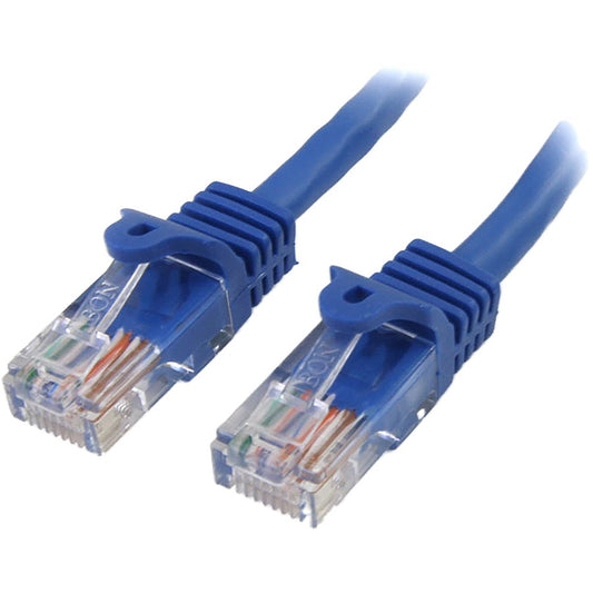 3FT BLUE CAT5E CABLE SNAGLESS  