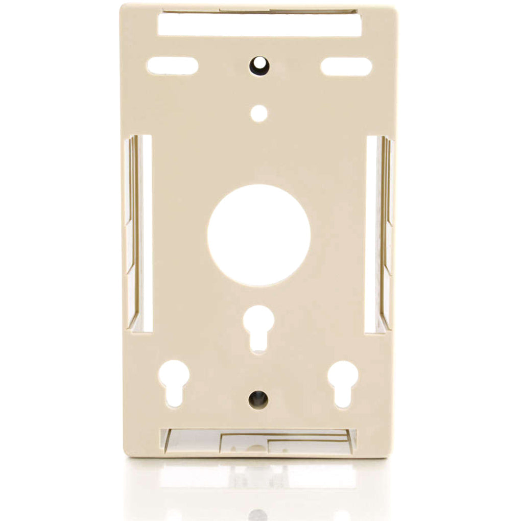 C2G Single Gang Wall Box - Ivory