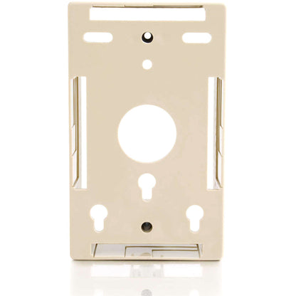 C2G Single Gang Wall Box - Ivory