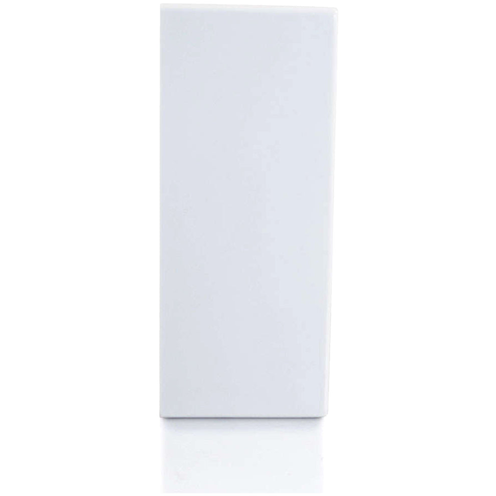 C2G Single Gang Wall Box - White