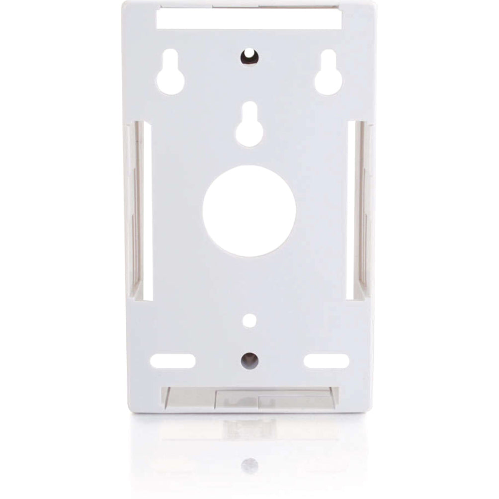 C2G Single Gang Wall Box - White