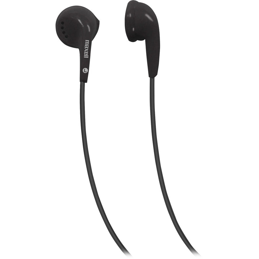 MAXELL STEREO EARBUDS BLACK    