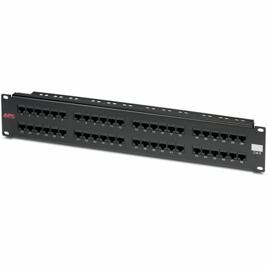 APC 48 Port Cat6 Network Patch Panel