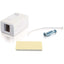 C2G 1-Port Keystone Jack Surface Mount Box - White