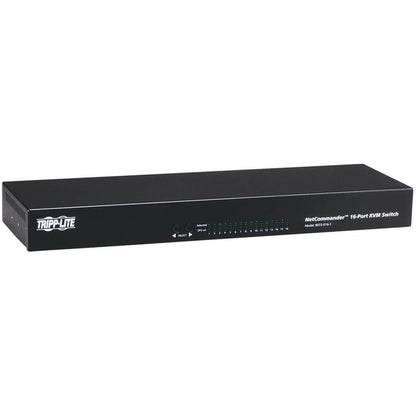 Tripp Lite 16-Port Cat5 KVM Switch VGA USB PS/2 1URM Rackmount