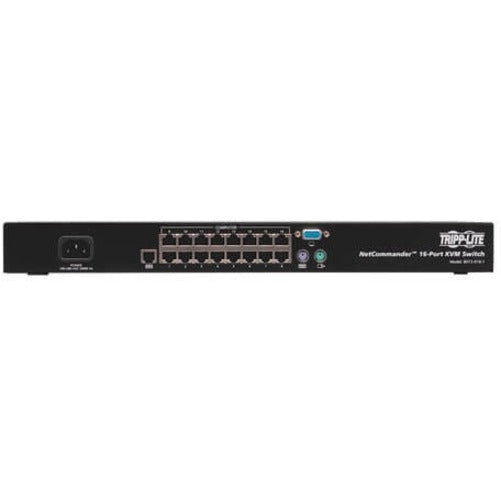 Tripp Lite 16-Port Cat5 KVM Switch VGA USB PS/2 1URM Rackmount