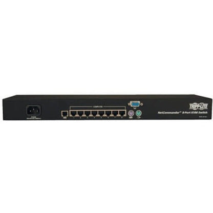 Tripp Lite 8-Port Cat5 KVM Switch VGA USB PS/2 1URM Rackmount TAA