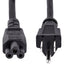 StarTech.com 6ft (1.8m) Laptop Power Cord NEMA 5-15P to C5 (Clover Leaf) 10A 125V 18AWG Laptop Replacement Cord Power Brick Cable