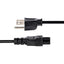 StarTech.com 6ft (1.8m) Laptop Power Cord NEMA 5-15P to C5 (Clover Leaf) 10A 125V 18AWG Laptop Replacement Cord Power Brick Cable
