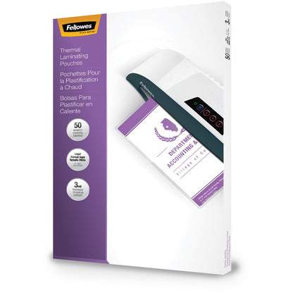 Fellowes Glossy Pouch - Legal 3 mil 50 pack