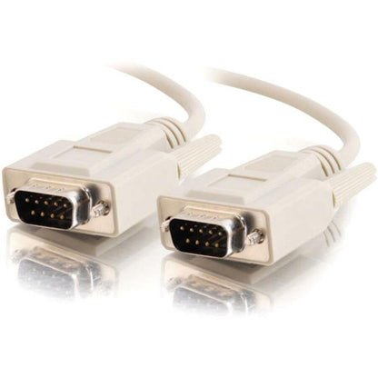 C2G 10ft DB9 M/M Cable - Beige