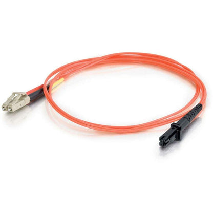 C2G-20m LC-MTRJ 62.5/125 OM1 Duplex Multimode PVC Fiber Optic Cable - Orange