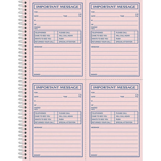 Adams Carbonless Important Message Pad