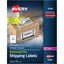 Avery® Waterproof Shipping Labels with Ultrahold® Permanent Adhesive 5-1/2