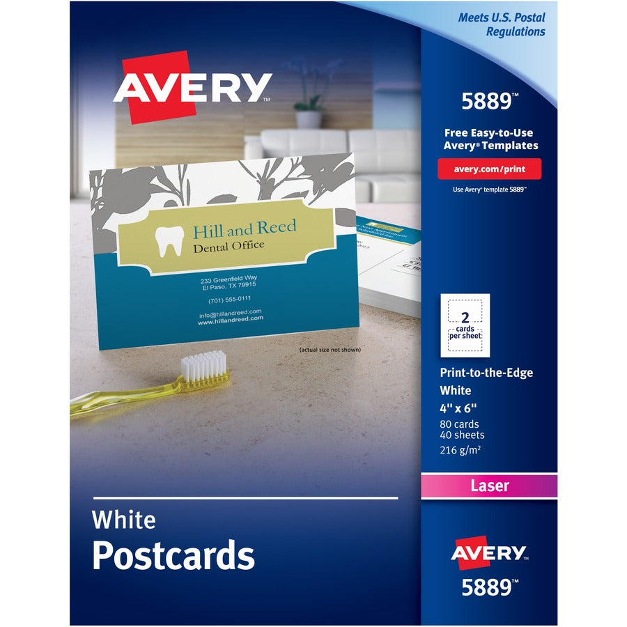Avery&reg; Sure Feed Postcards