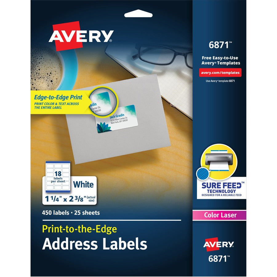 Avery&reg; Print-to-the-Edge Shipping Labels