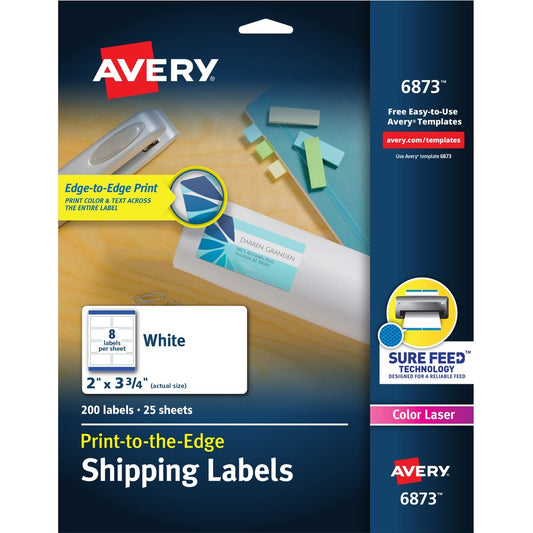 Avery&reg; Print-to-the-Edge Shipping Labels