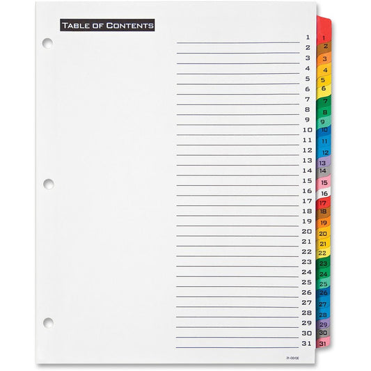 Avery&reg; Table 'N Tabs Daily Dividers