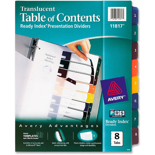 Avery&reg; Ready Index Customizable TOC Binder Dividers