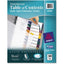 Avery® Ready Index Customizable TOC Binder Dividers