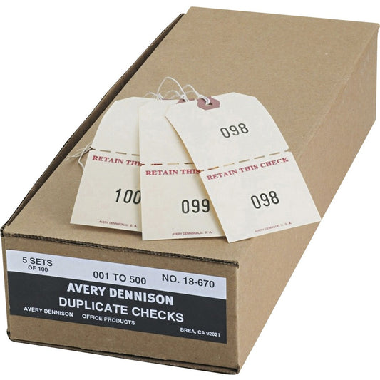 Avery&reg; Duplicate Auto Park Tags