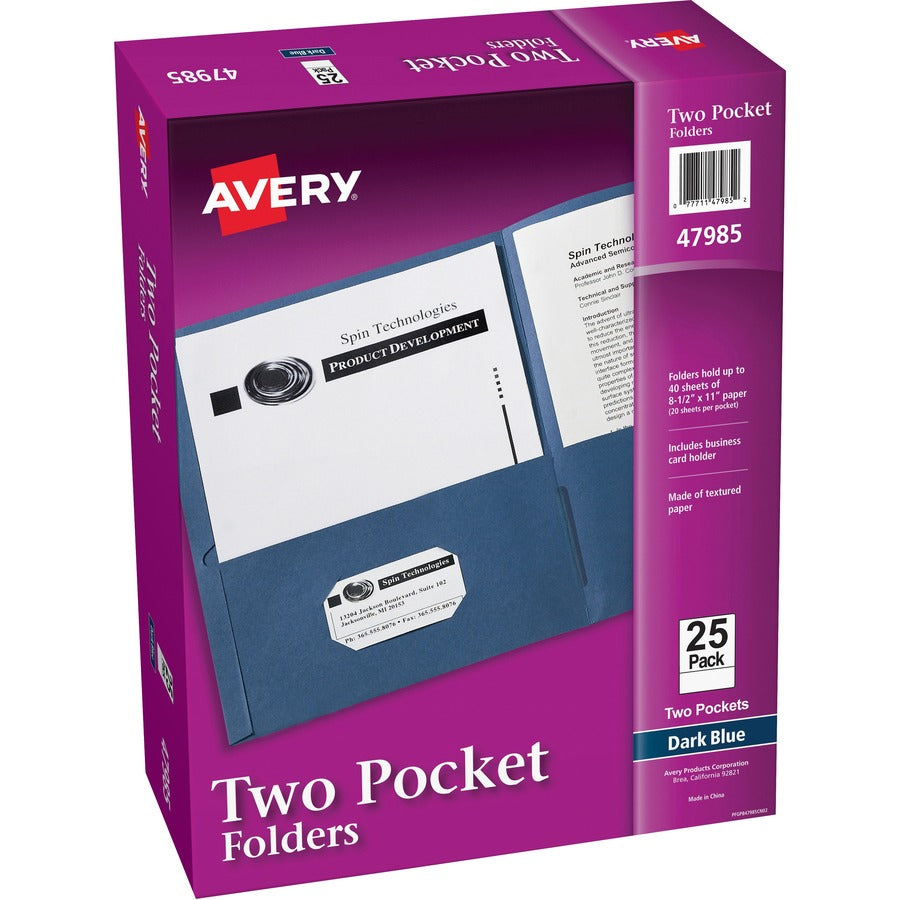 Avery&reg; Letter Pocket Folder