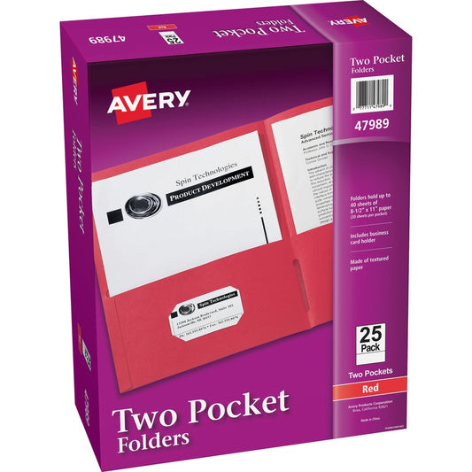 Avery&reg; Letter Pocket Folder