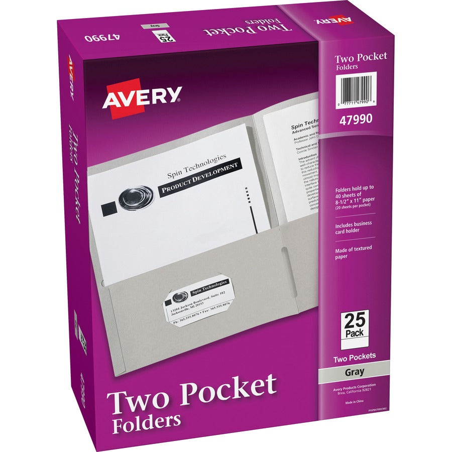 Avery&reg; Letter Pocket Folder