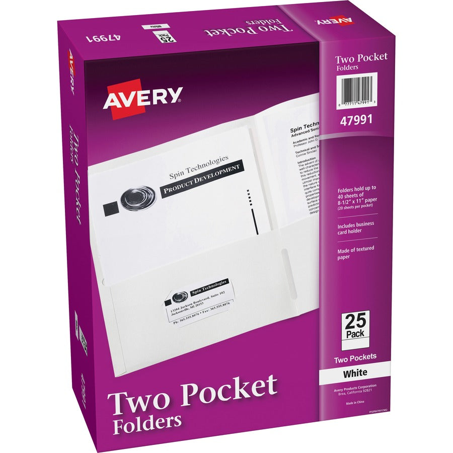 Avery&reg; Letter Pocket Folder