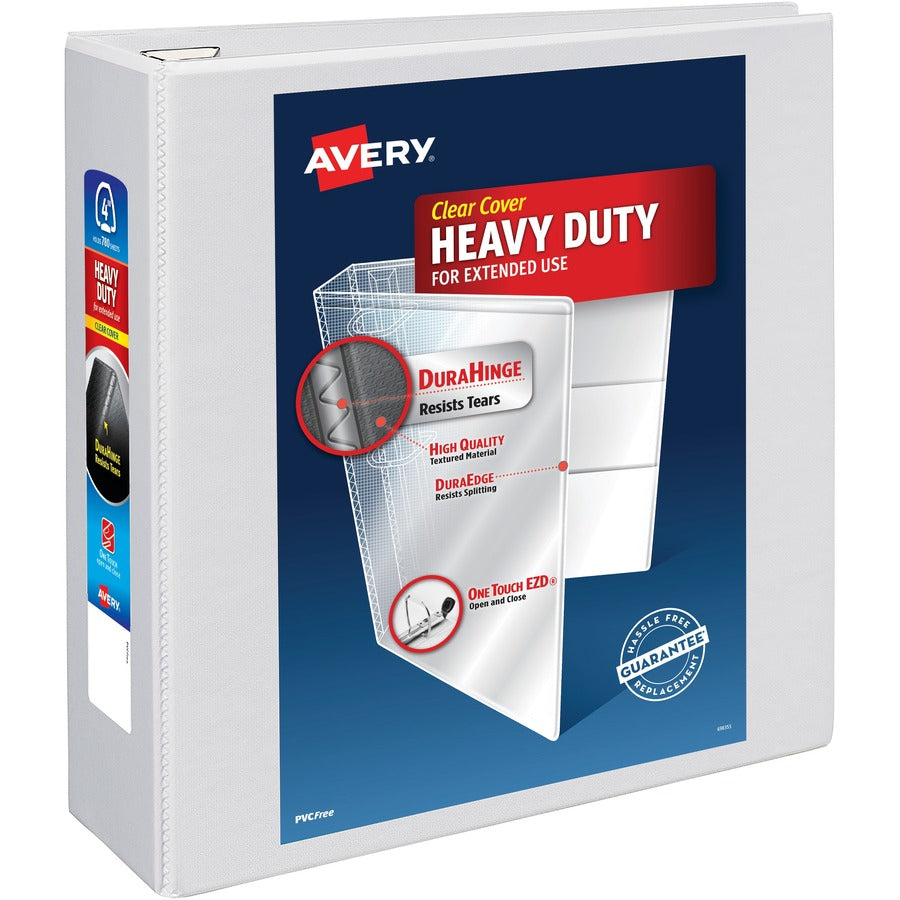 Avery&reg; Heavy-Duty View White 4" Binder (79104)