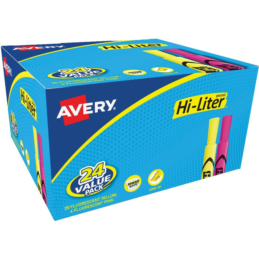 Avery&reg; Hi-Liter Desk-Style Highlighters