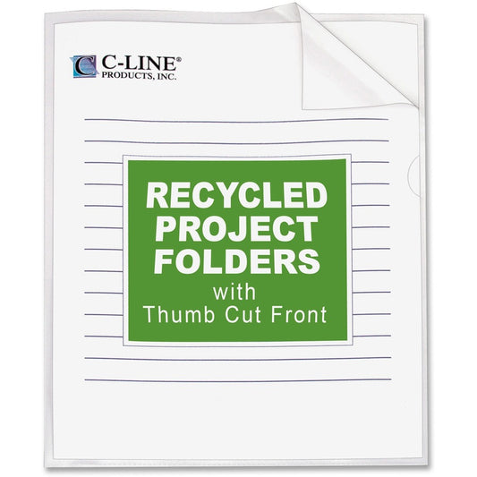 C-Line Recycled Poly Project Folders