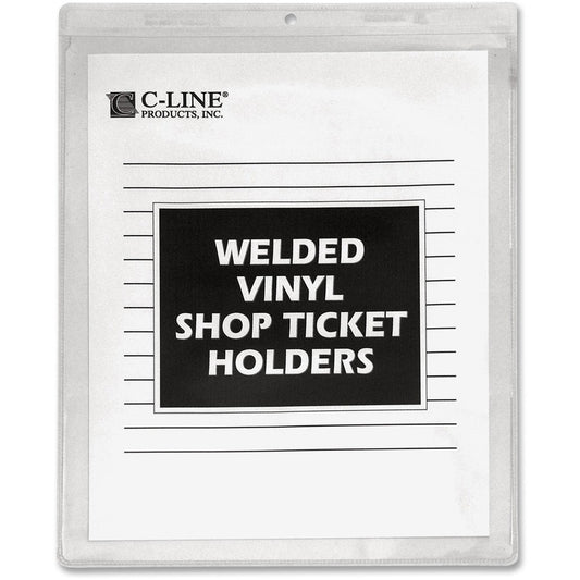 C-Line Vinyl Shop Ticket Holders Welded