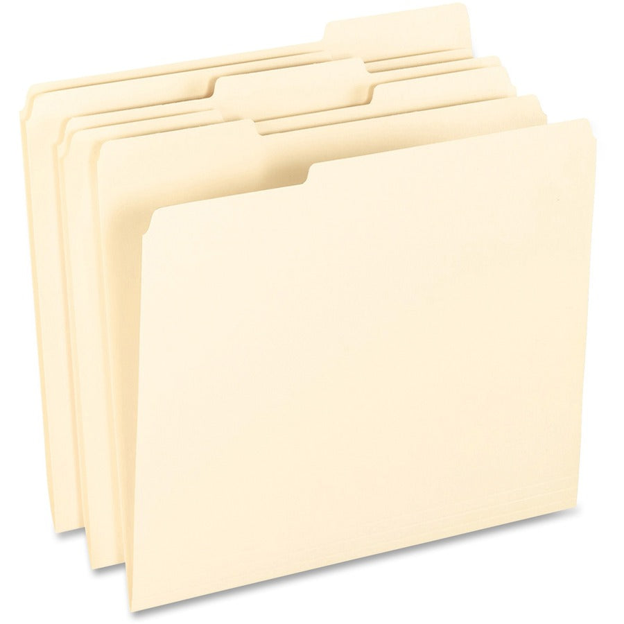 Pendaflex 1/3 Tab Cut Letter Recycled Top Tab File Folder