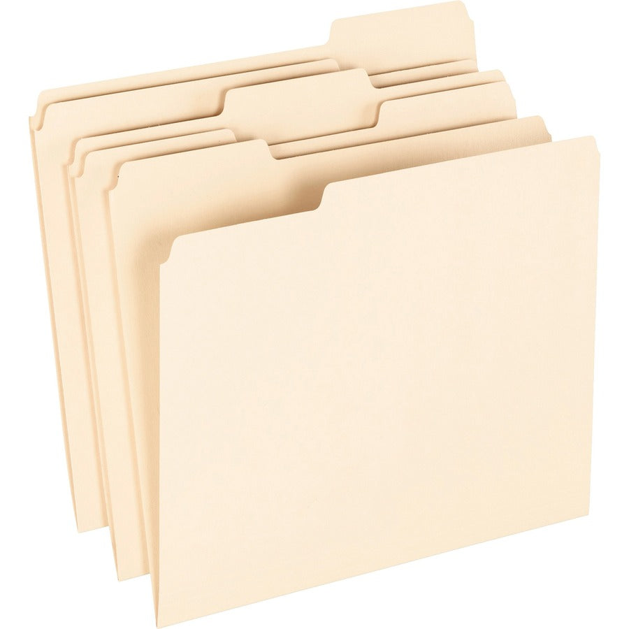 Pendaflex 1/3 Tab Cut Letter Recycled Top Tab File Folder