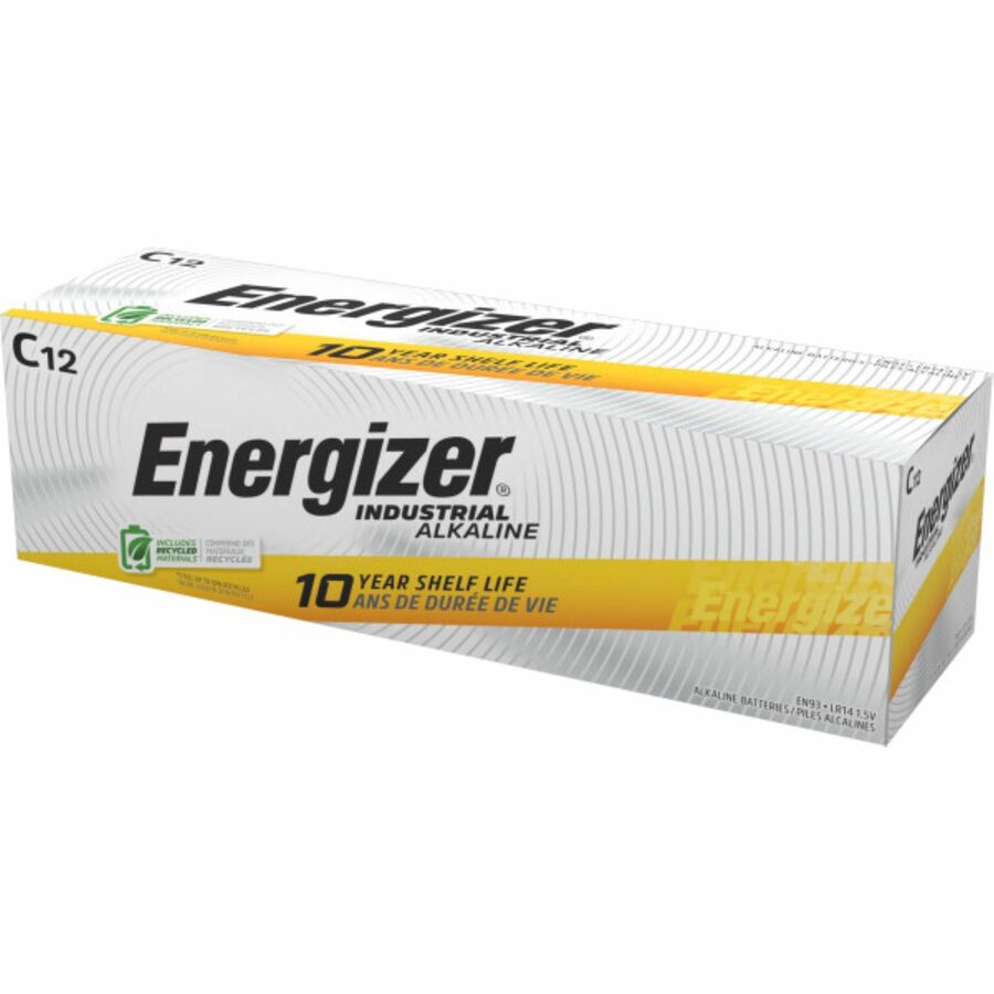 Energizer Industrial Alkaline C Batteries