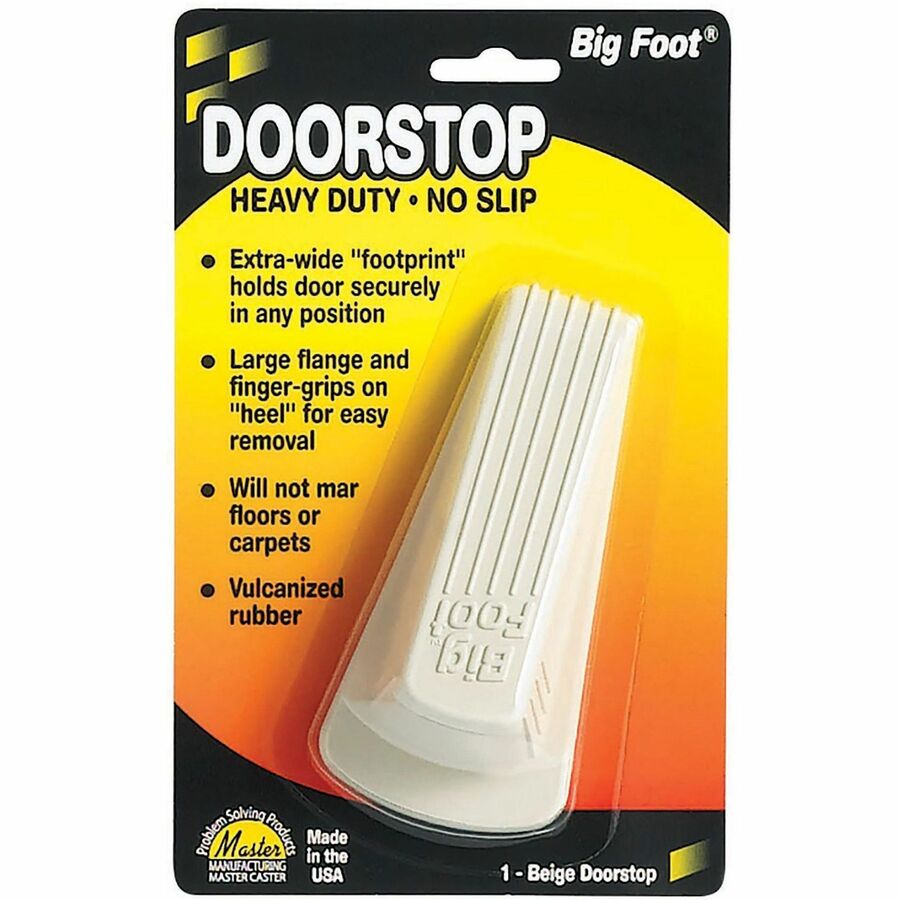 Big Foot Doorstop Beige