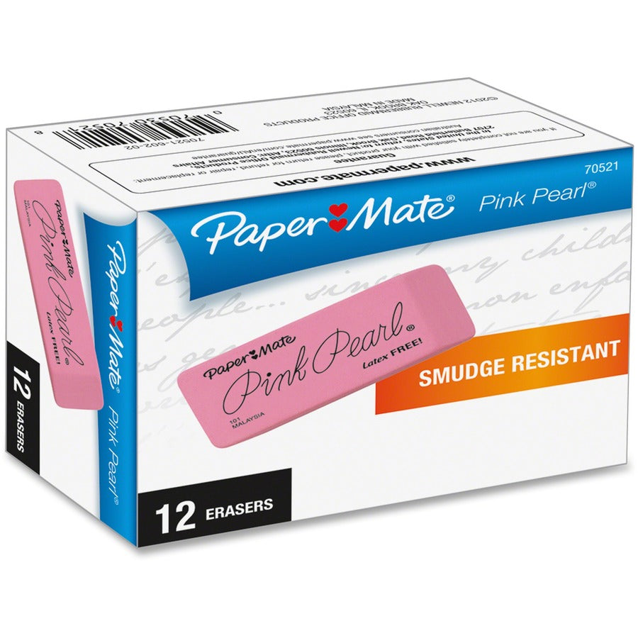 Paper Mate Pink Pearl Eraser