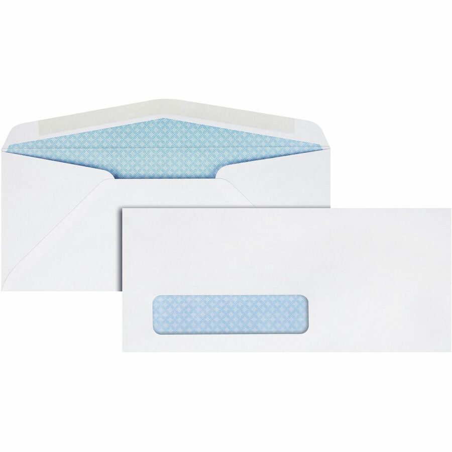 Quality Park No. 10 Single Window Security Tint Envelopes