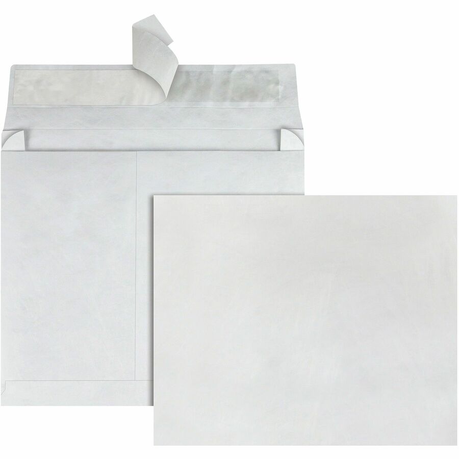 Survivor&reg; 10 x 15 x 2 DuPont Tyvek Expansion Envelopes with Self-Seal Closure