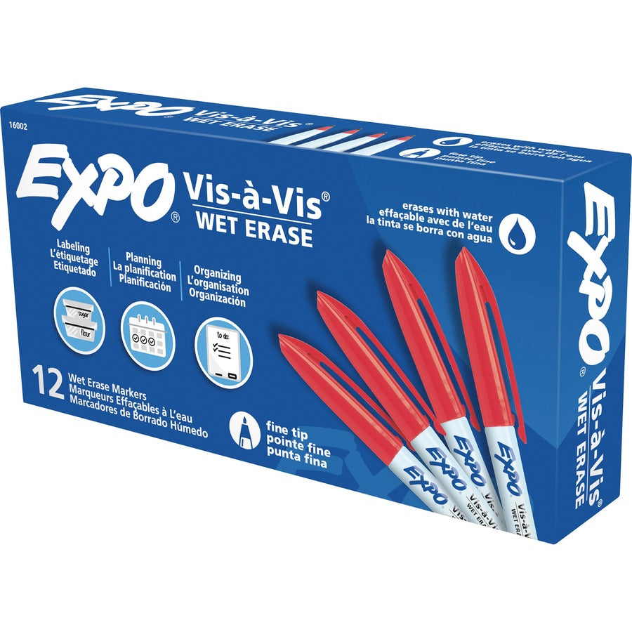 Expo Vis-A-Vis Wet-Erase Markers