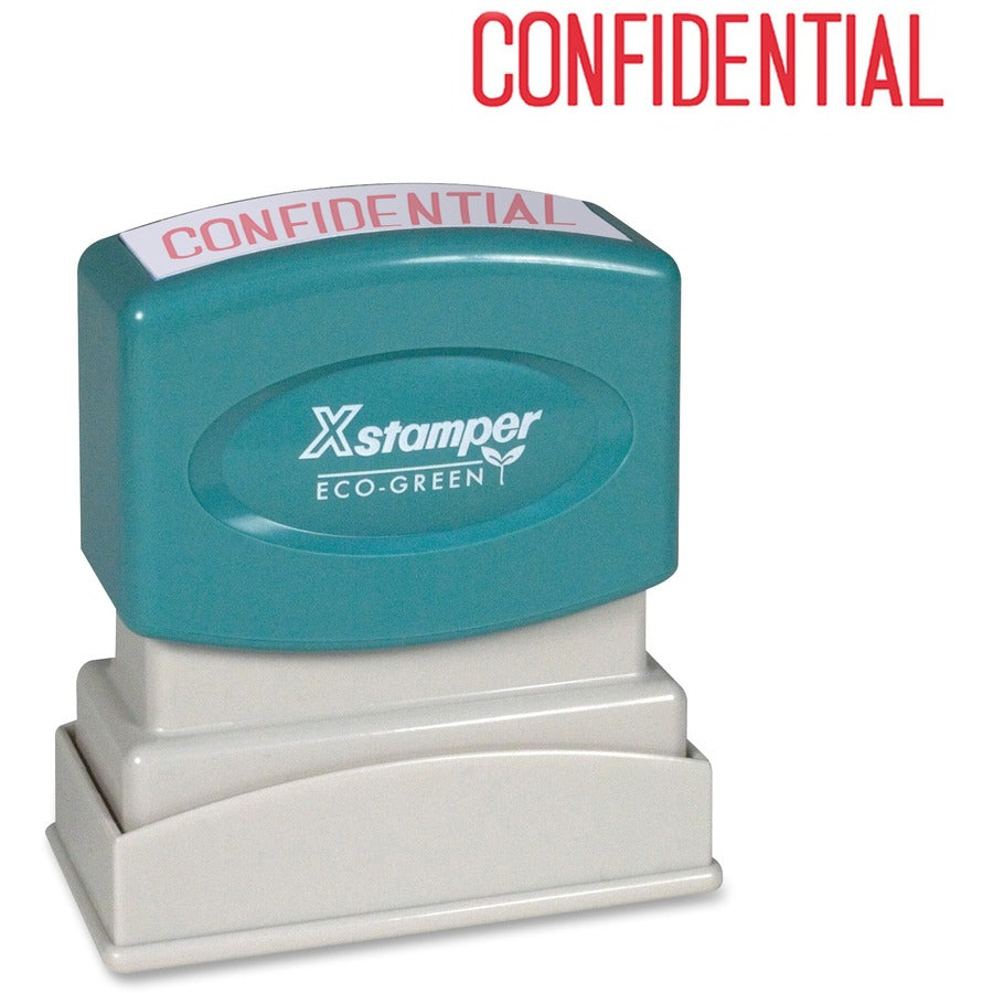 Xstamper CONFIDENTIAL Title Stamp