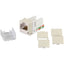 CAT6 90 KEYSTONE JACK IVORY    