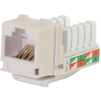 C2G Cat6 RJ45 UTP Keystone Jack - Ivory