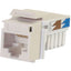 CAT6 90 KEYSTONE JACK IVORY    