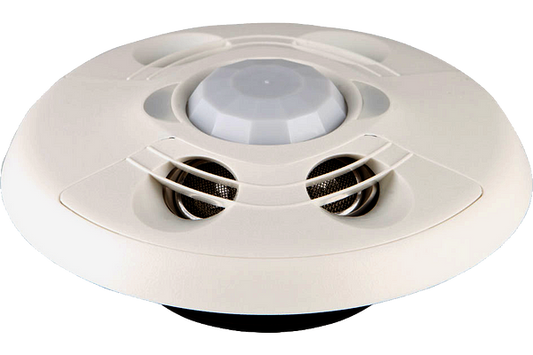 Crestron Dual-Technology Occupancy Sensor, PoE, 2,000 Sq Ft